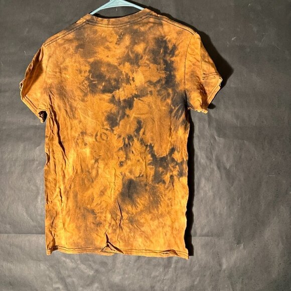 Spencer's Size Small Tee Shirt Unisex Bleached T-Shirt Cotton Rainbow Peace 90s - Picture 5 of 5